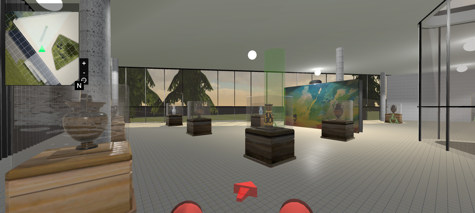 Scene Second: Exhibition Hall
